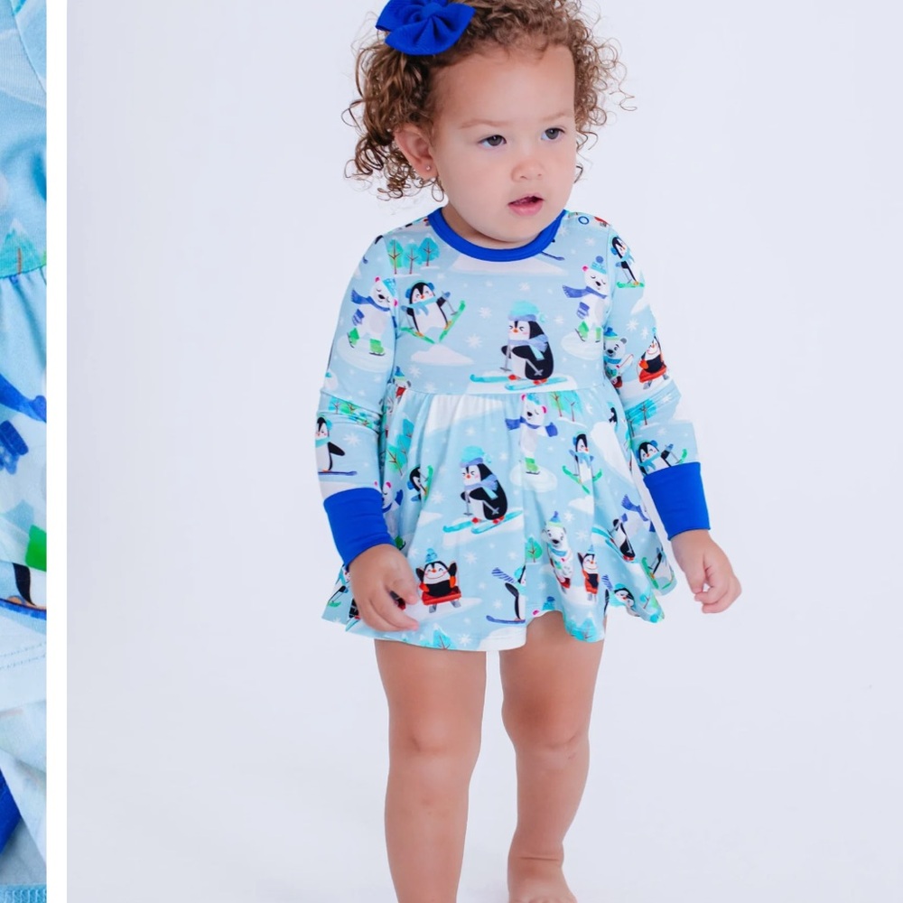 Birdie Bean bamboo twirl onesie nwt
